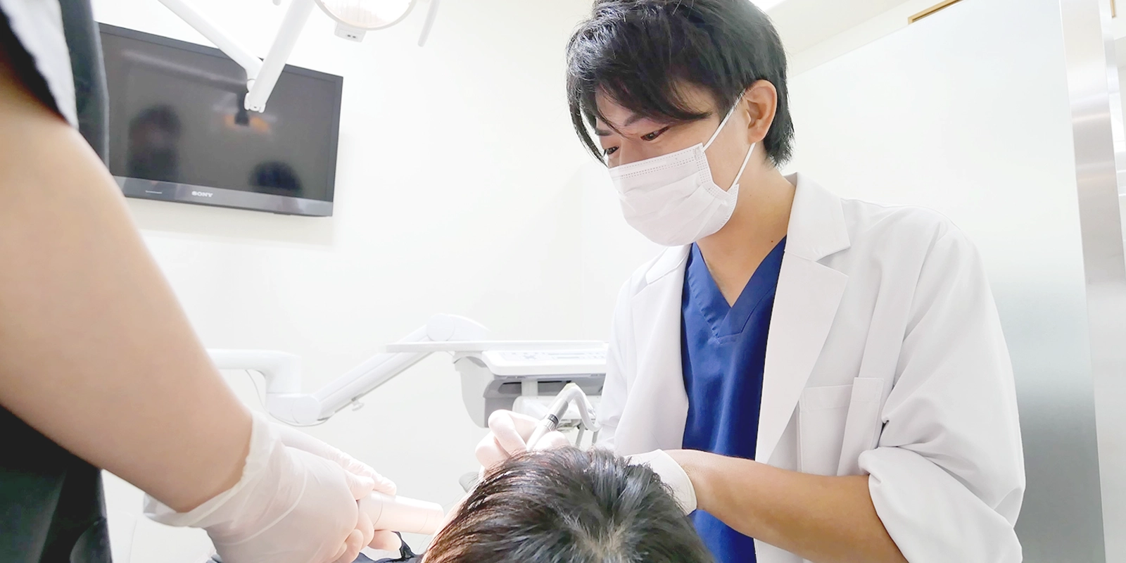 痛みを極限まで抑えた優しい治療